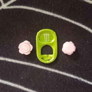 Plastic Rose Accents